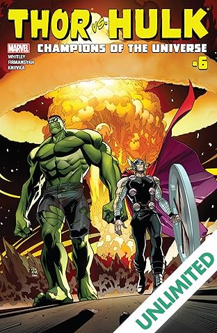 Thor vs. Hulk: Champions of the Universe (2017) #6 (of 6)